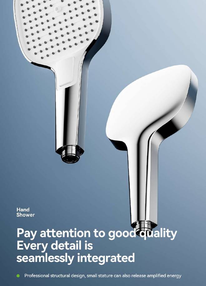 Handheld shower detail